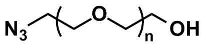 Figure 18: Azido-dPEG®-alcohol click chemistry products from Quanta BioDesign, Ltd.