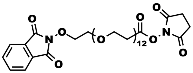 Figure 8: Phthalimidooxy-dPEG®12-NHS ester, product number 11135.